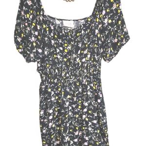 Just Found Black Floral Dress
